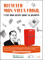 Recycler mon vieux frigo, c'est mon geste pour la planète