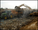 travaux sur le site de Mallevillesur-le-Bec