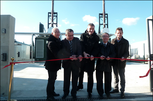 inauguration de l’UVE du biogaz de l’installation de traitement des déchets d’Entraigues-sur-la-Sorgue